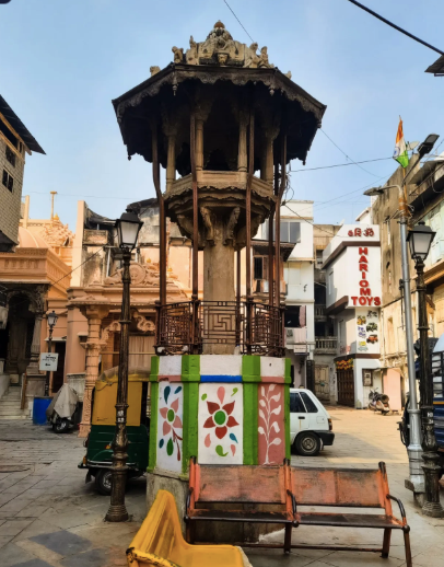 Heritage chabutra of Amdavad
