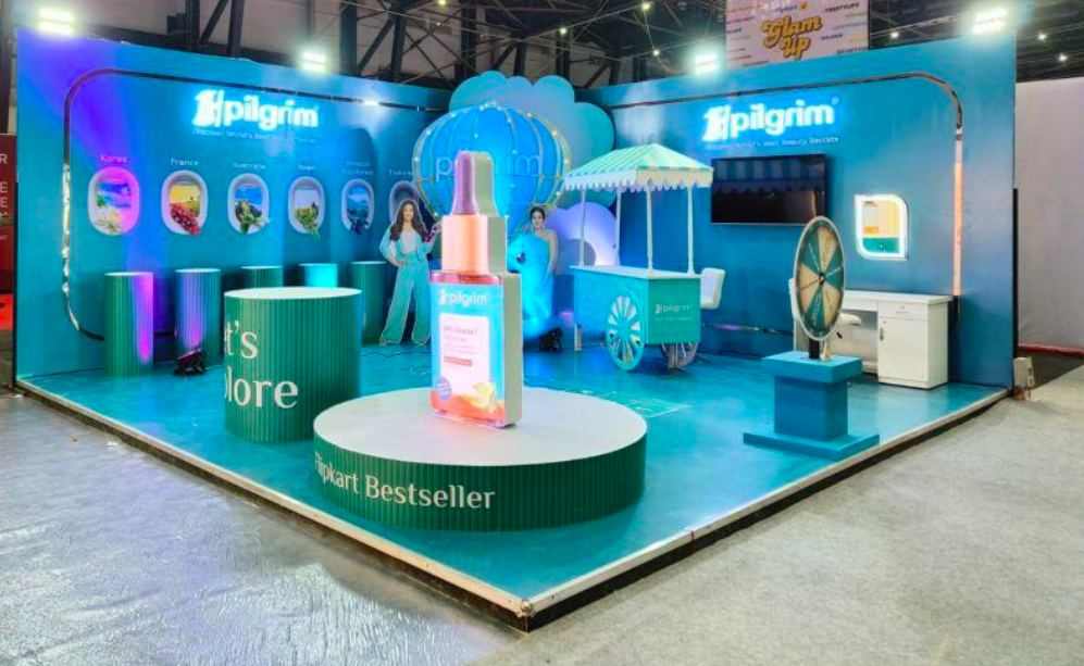 beauty brand stalls at Flipkart Beauty GlamUp 2025 in Mumbai beauty brand stalls at Flipkart Beauty GlamUp 2025 in Mumbai